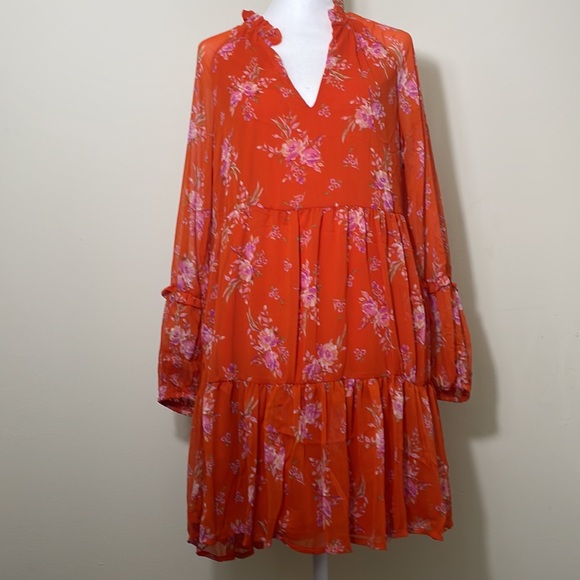 Vince Camuto Ladies Three Tier Mini Dress - Picture 3 of 6